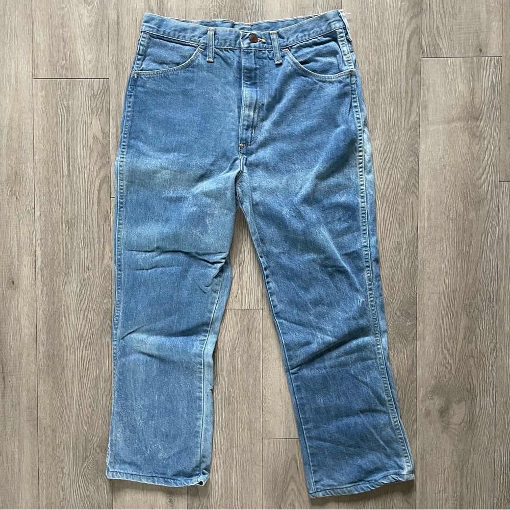 Vintage Rustler Blue Denim Jeans